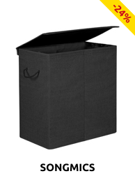 SONGMICS Wäschekorb mit herausnehmbarem Wäschesack, 142 l