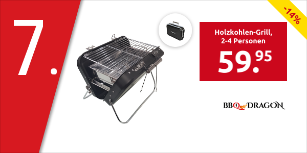 BBQ Dragon Holzkohlen-Grill «Openair», 2-4 Personen