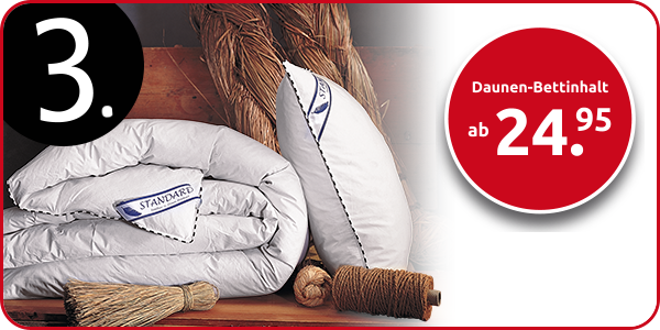 Daunen-Bettinhalt