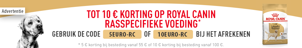 Tot 10 euro korting op Royal Canin Breed!