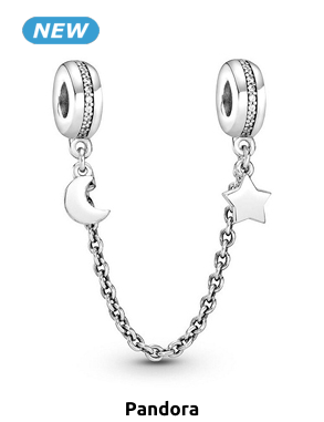 PANDORA Schmuckstück «Moon and star»