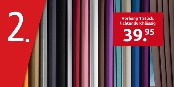 Vorhang 1 Stück, lichtundurchlässig, natur