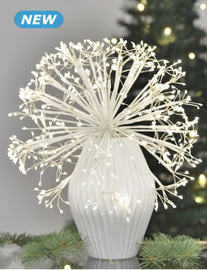 Leuchtende Kugel «Schleierkraut», Ø40 cm, 576 LEDs