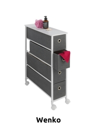 Wenko Badkommode «Easy», 79 x 58 x 20 cm, anthrazit