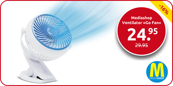 Mediashop Ventilator «Go Fan»