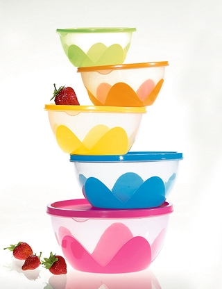 Frischhaltedosen, 5 Grössen