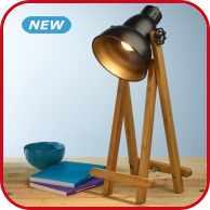 Lampe «Anji» aus Bambus