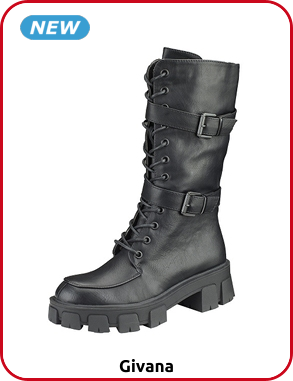 Stiefeletten von Givana, schwarz