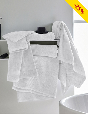 Frottee-Set, 5-teilig, weiss