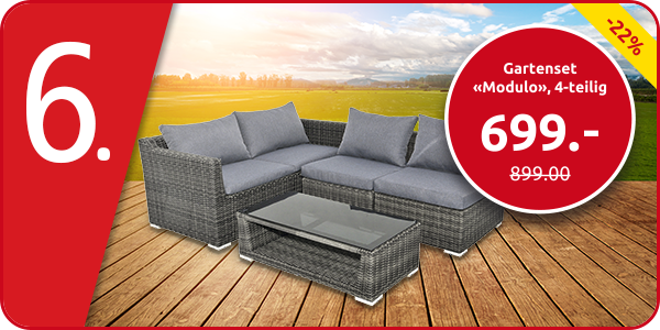 Gartenset «Modulo», 4-teilig