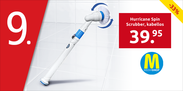 Hurricane Spin Scrubber, kabellos