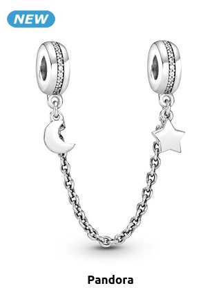 PANDORA Schmuckstück «Moon and star»