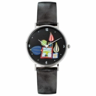 Künstler-Armbanduhr »König der Türme« nach Hundertwasser