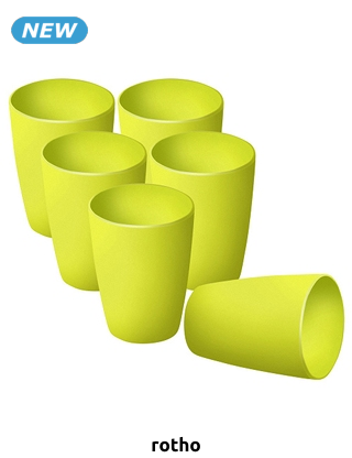 Rotho Trinkbecher, Set, 6 Stück