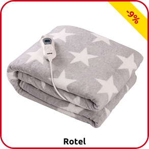 Rotel Heizdecke «Stars», 180 x 130 cm