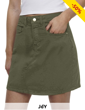 JACQUELINE de YONG Jupe «Lara», khaki