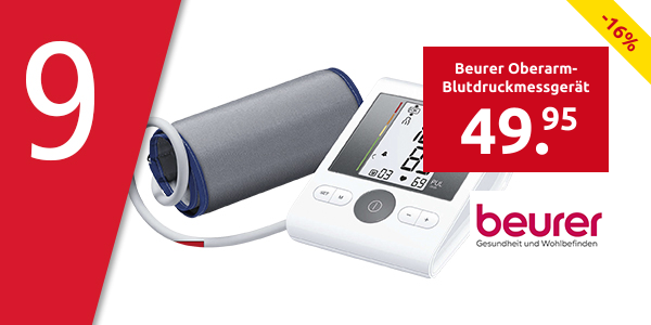 Beurer Oberarm-Blutdruckmessgerät «BM 28»