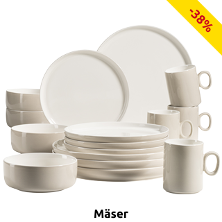 Mäser Kombiservice «Finaro», 16-teilig, 4 Personen