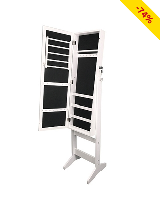 Schmuckschrank «LED» mit Spiegeltür