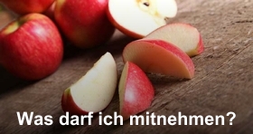 Was darf ich mitnehmen?