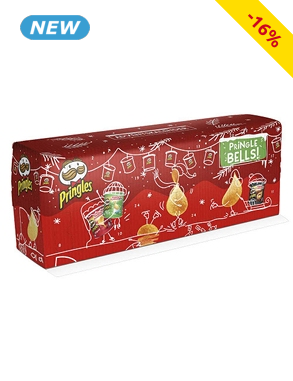 Adventskalender «Pringles», 7 Geschmacksrichtungen