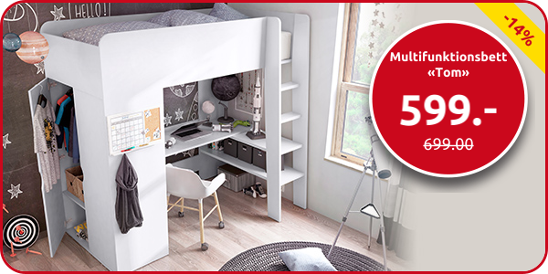 Multifunktionsbett «Tom»
