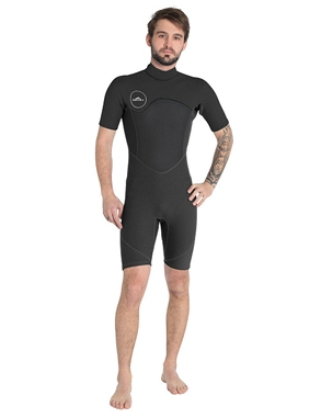 Paddelanzug für IHN, Shorts, schwarz/grau