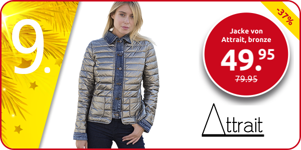 Jacke von Attrait, bronze