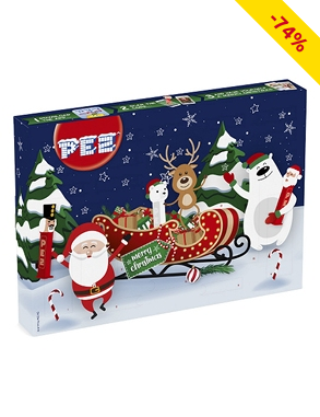 Adventskalender «PEZ» mit 5 Spendern