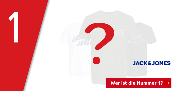 JACK & JONES T-Shirts, 3er-Pack, weiss + grün + schwarz