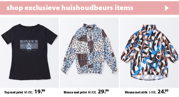 Shop exclusieve huishoudbeurs items