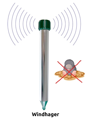 WINDHAGER Wühlmaus- & Maulwurf-Vertreiber