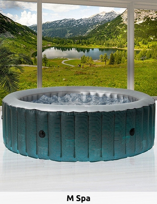 MSpa Spa «Starry» aufblasbar, 6 Personen, 138 Düsen