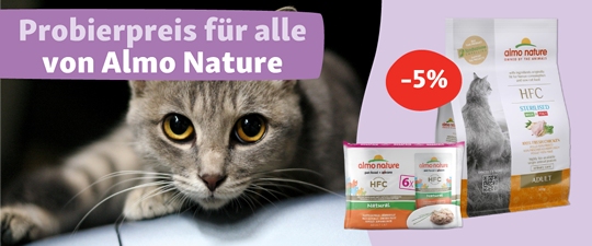 Probierpreis für alle von Almo Nature