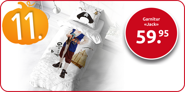 Garnitur «Jack», Duvetanzug 160 x 210 cm + Pfulmenanzug 65 x 100 cm