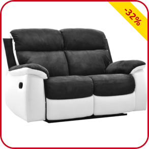 Relaxsofa «Damian», 2-Sitzer