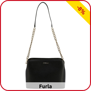 Furla Handtasche «Tessa», schwarz