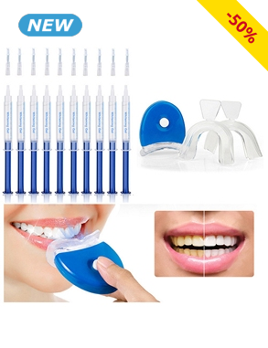 Zahnaufhellungsset, mit Aufhellungslampe