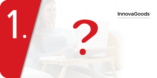 Tablett für Computer «Bambus»