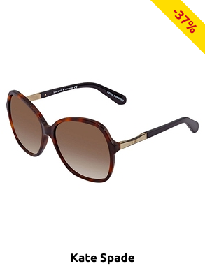 kate spade Damensonnenbrille «Jolynn», braun