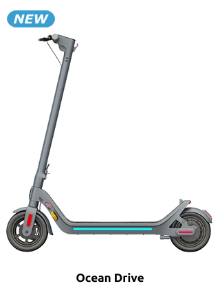 OCEAN DRIVE Elektrisches, intelligentes Trottinett «A9», 40 km, 20 km/h