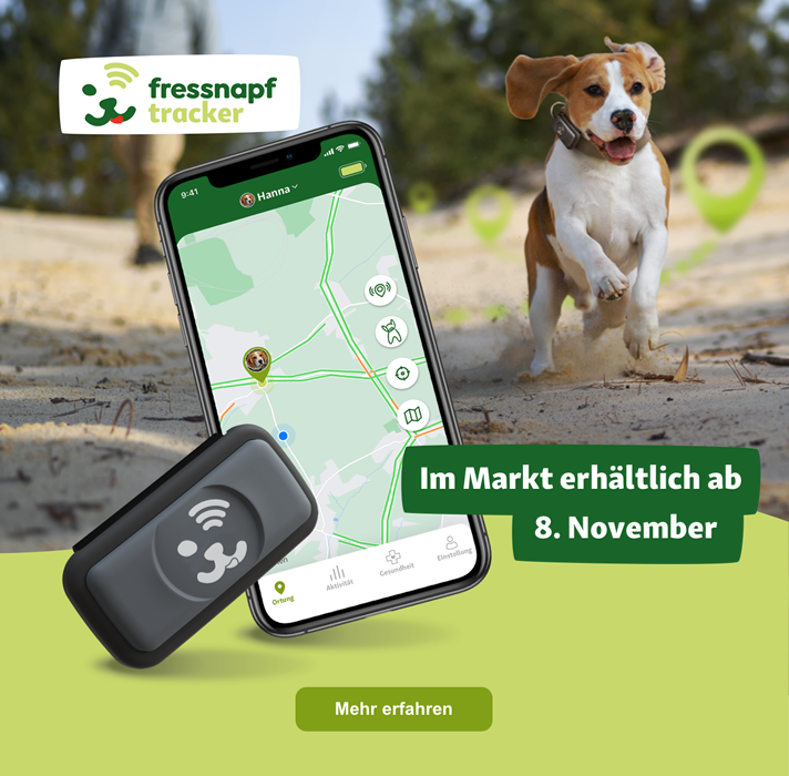 Fressnapf Tracker - Im Markt ab dem 8. November erhältlich