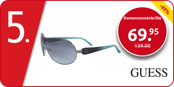 Guess Damensonnenbrille, türkis