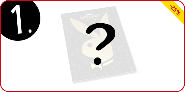Adventskalender «Playboy» mit Schokolade + Playboy-Heft Dezember 2020