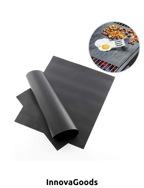 InnovaGoods Grillmatte, 2 Stück, ca. 33x40 cm