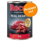 Probeer nu! 1 Rocco blik Rund met hele Kippenharten 400 g