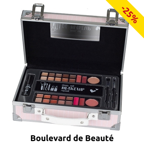 Boulevard de Beauté, Schminkkoffer «Beauty Travel Mate», 28-teilig