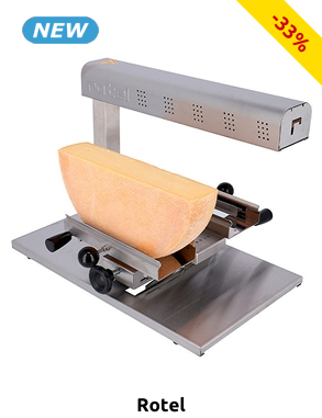 Rotel Raclette-Grill «Raclette Tradition 1153 CH», für zwei halbe Laibe