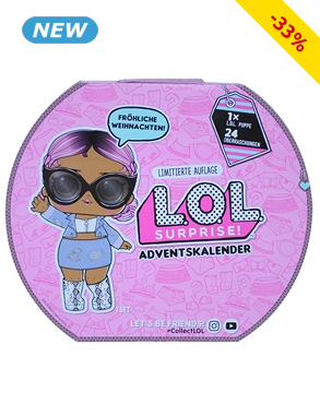 Adventskalender «L.O.L», 1 Puppe und 24 Accessoires