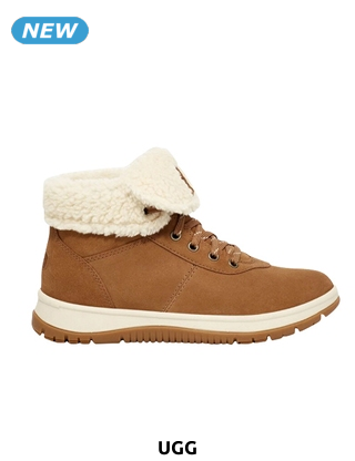 UGG Stiefeletten aus Wildleder, braun
